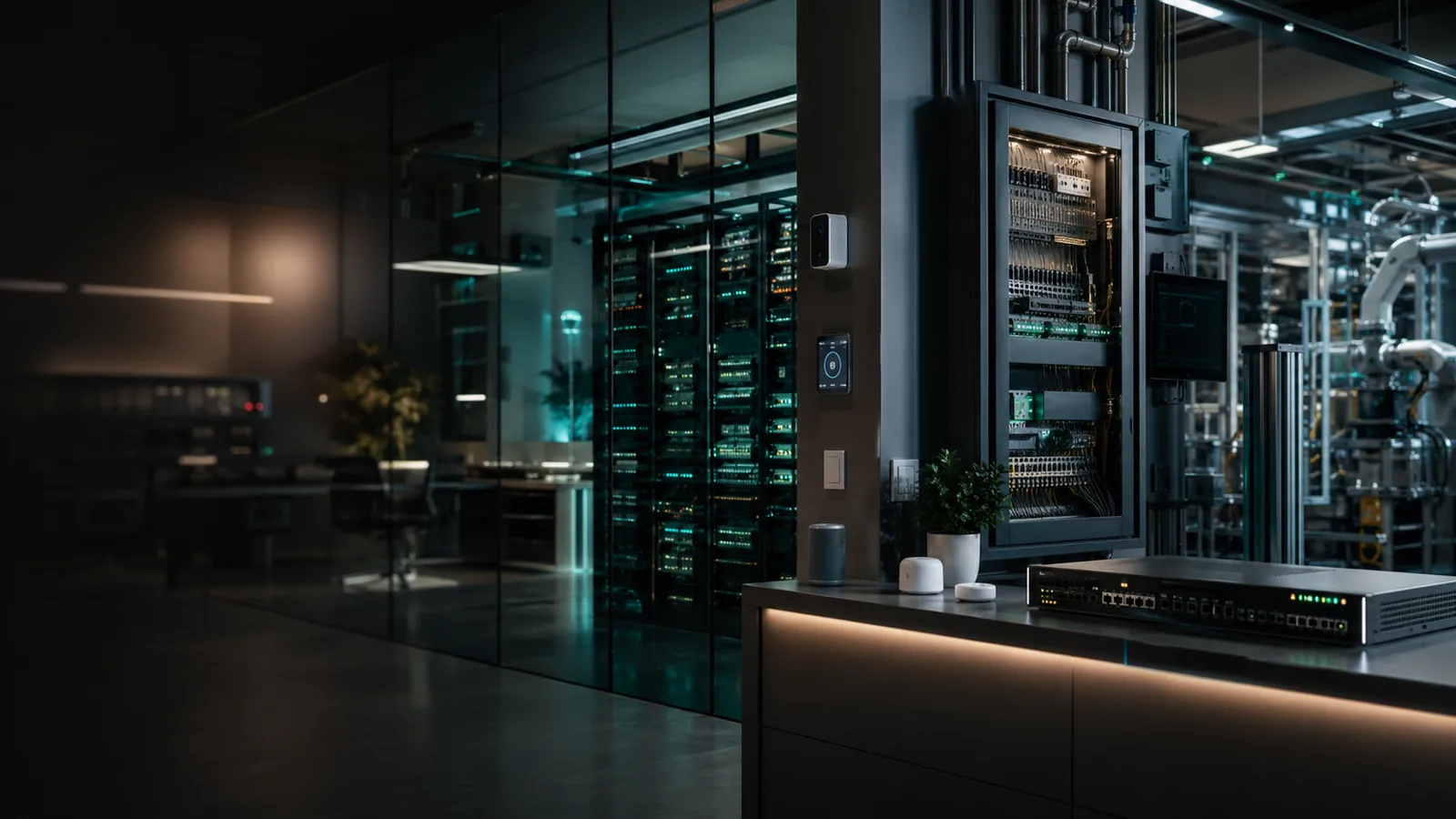 Secure IT and OT infrastructure environment